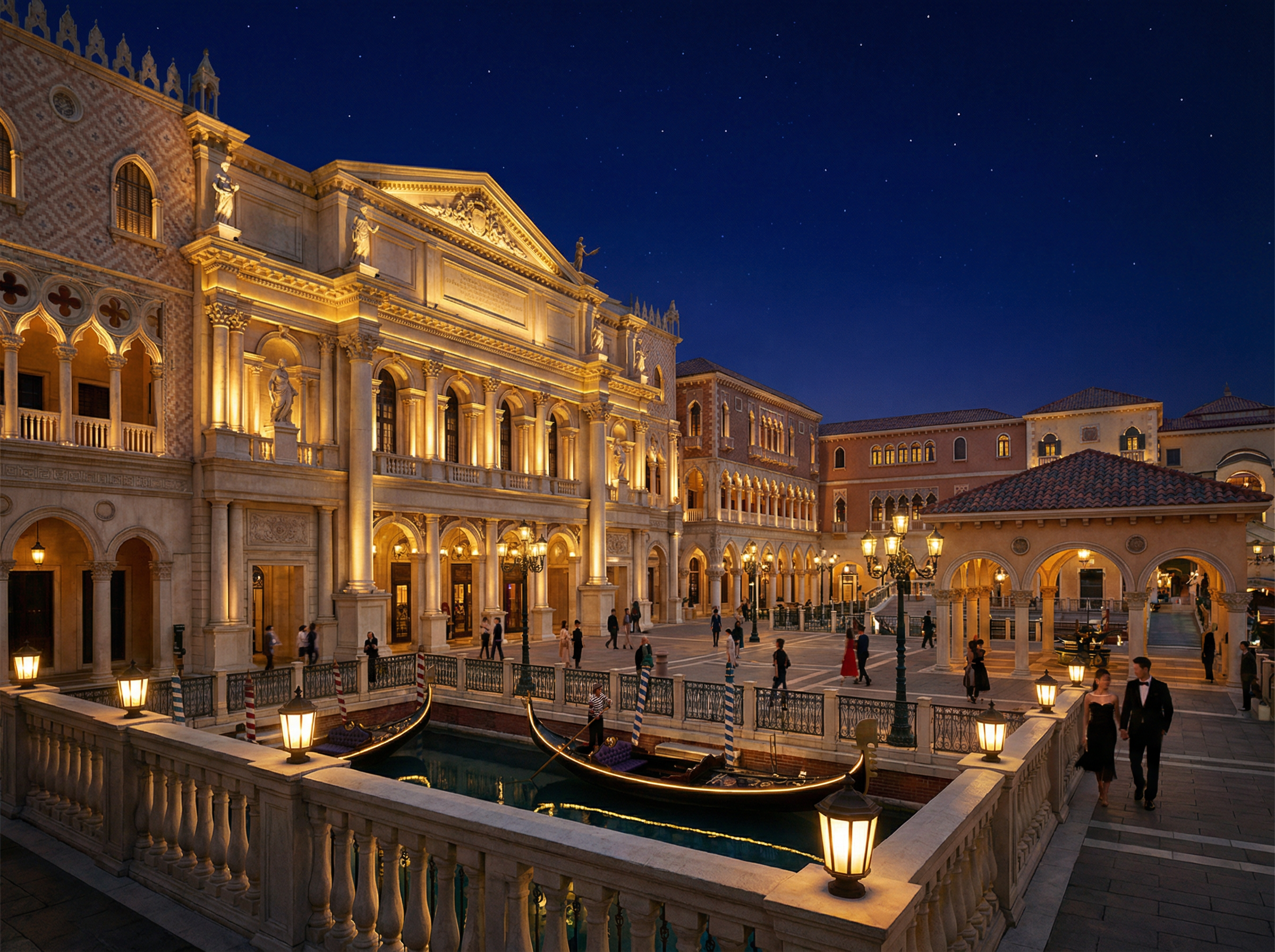 九州娱乐城 - 澳门威尼斯人娱乐场夜景