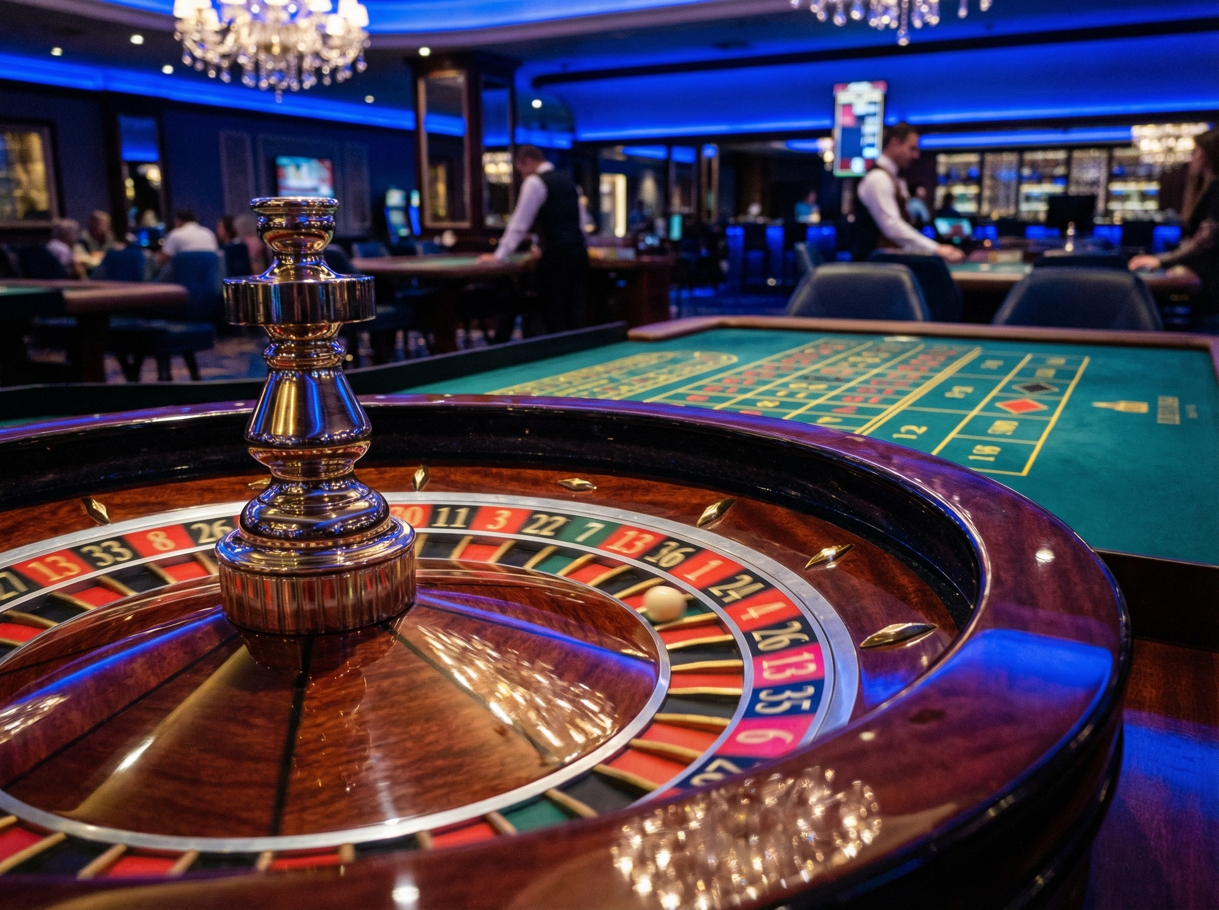 九州娱乐城 - 赌场轮盘特写